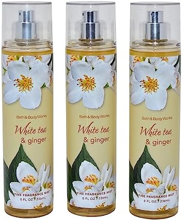 white tea and ginger bath and body