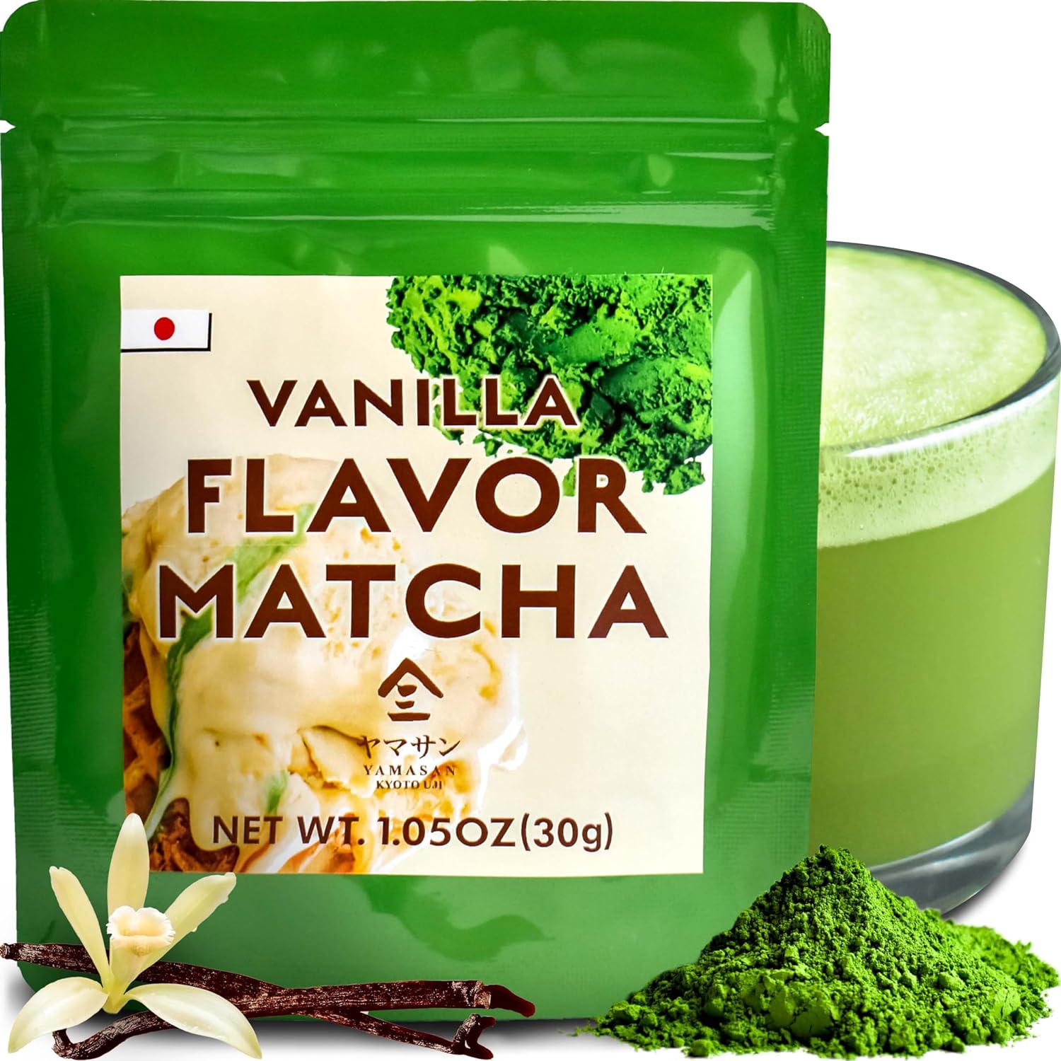 flavored matcha green tea