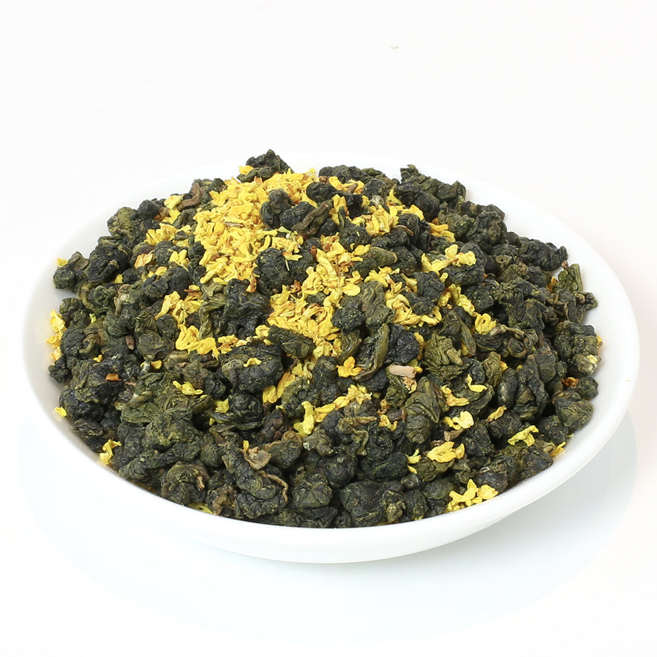 osmanthus milk oolong tea