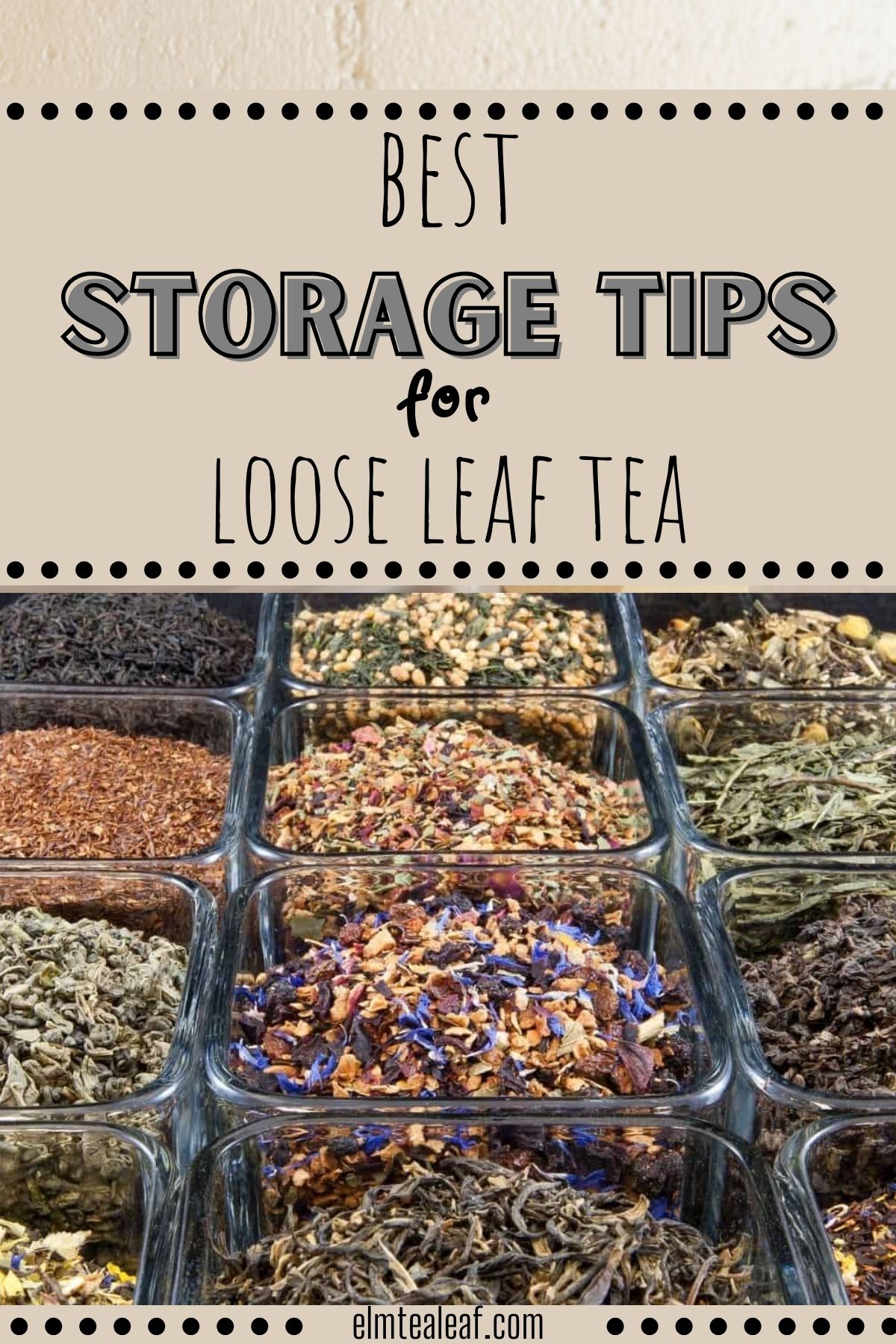 how to store loose leaf tea