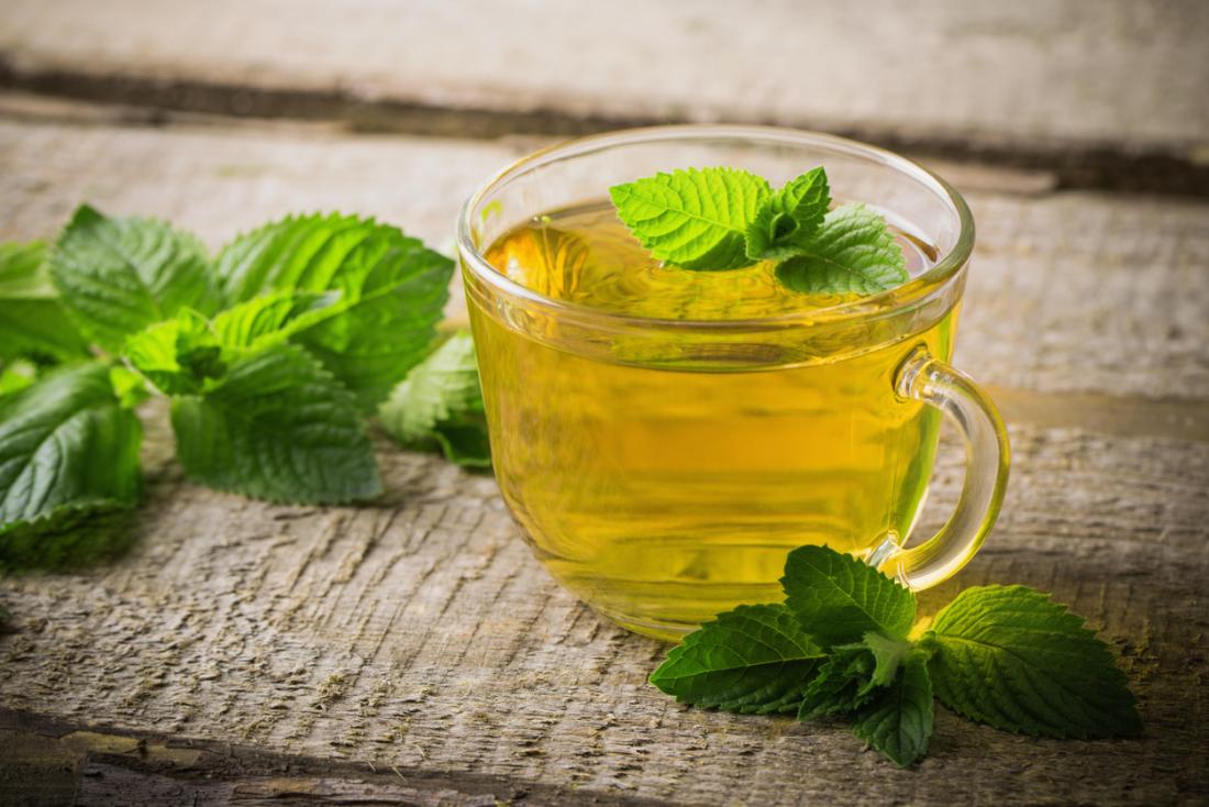peppermint or green tea