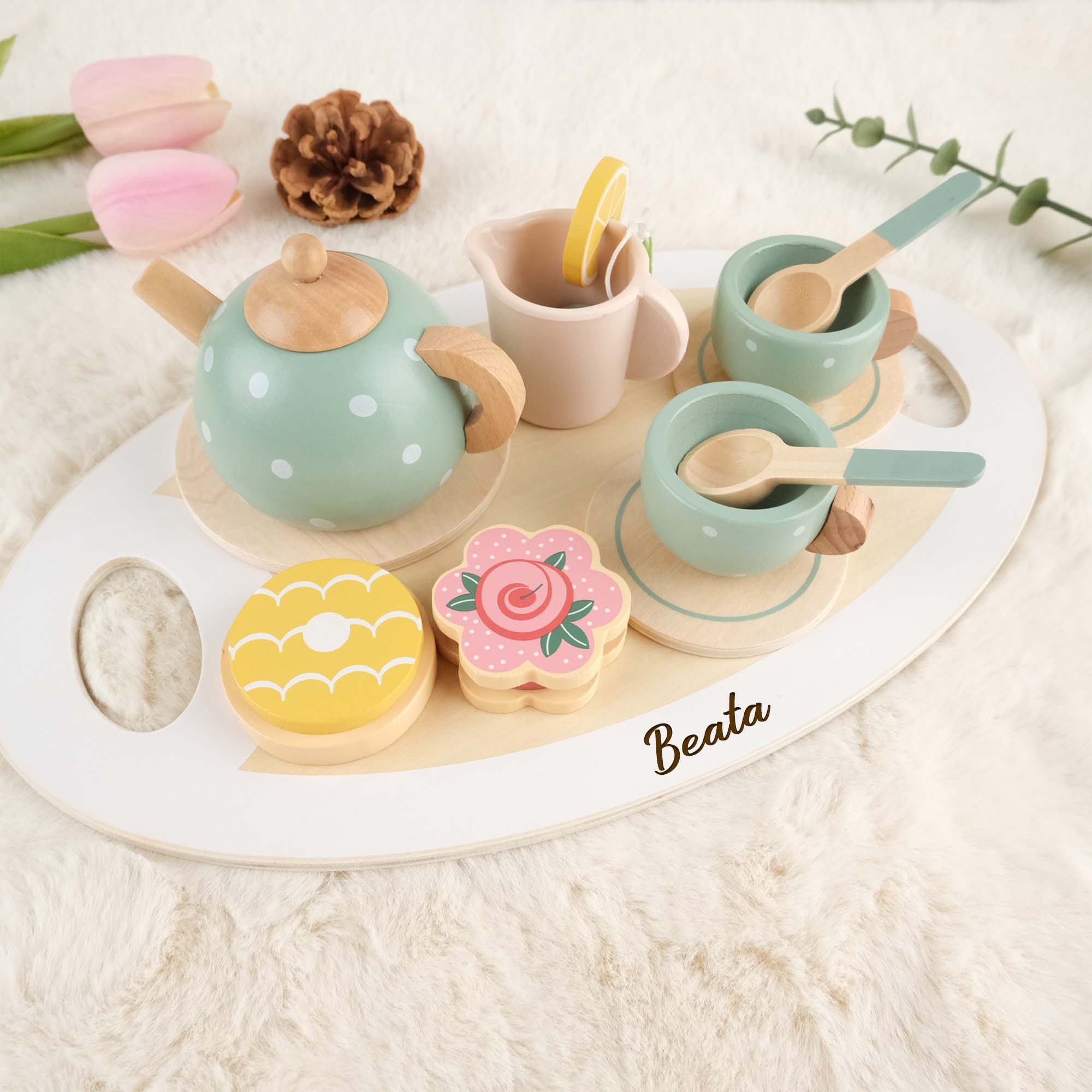 Elegant Wooden Tea Set for a Perfect Tea Experience – Shop Now!