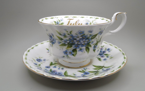 Colclough Bone China Tea Set: Elegant Vintage Teacups & Saucers for Tea Lovers