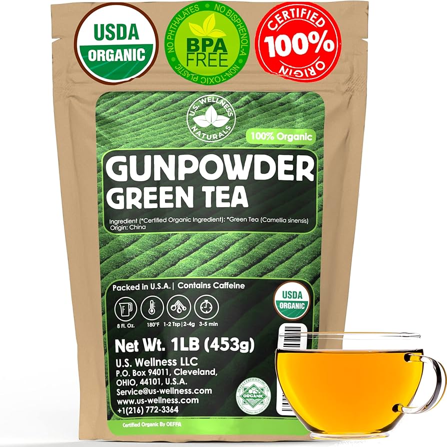 best organic green tea loose leaf