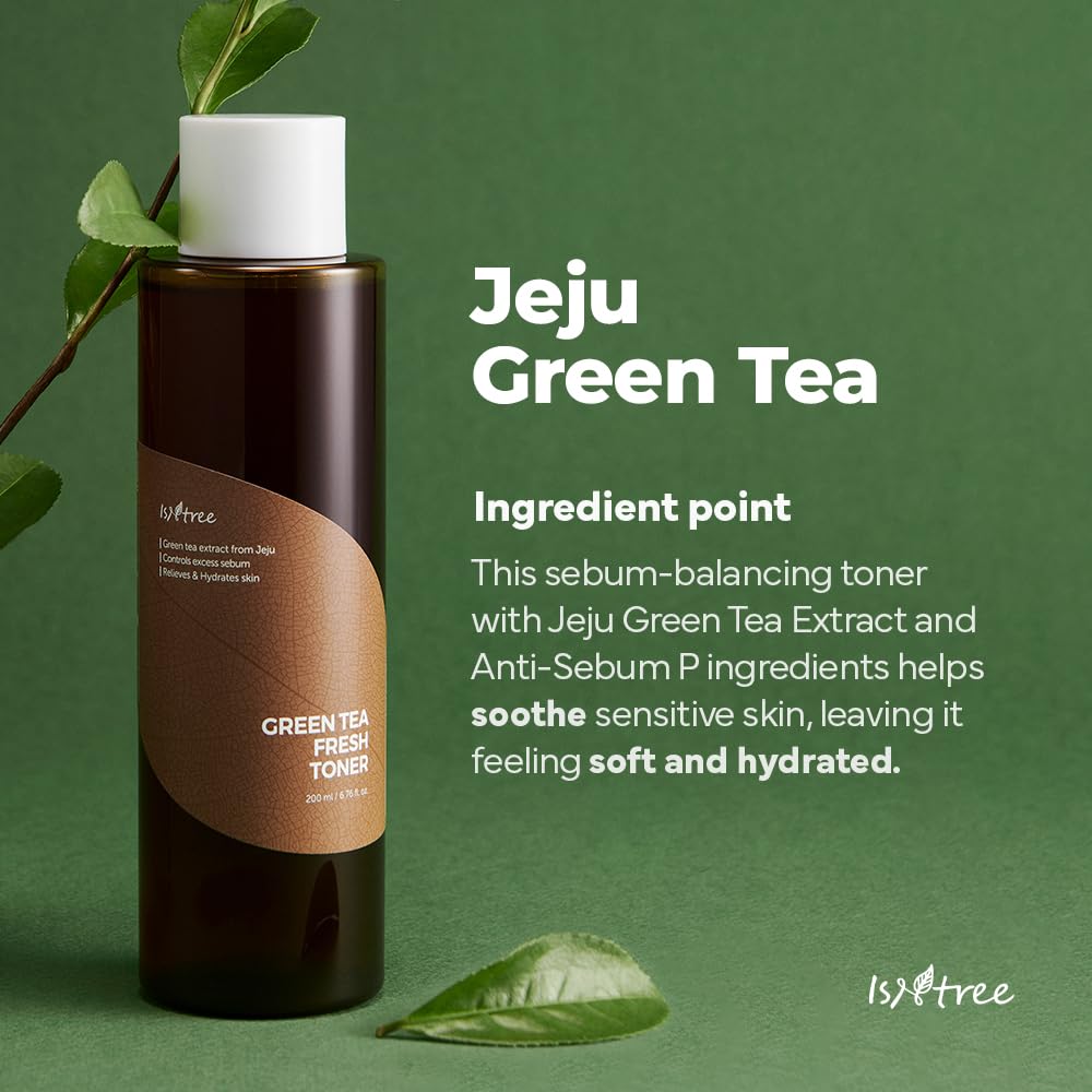 isntree green tea toner