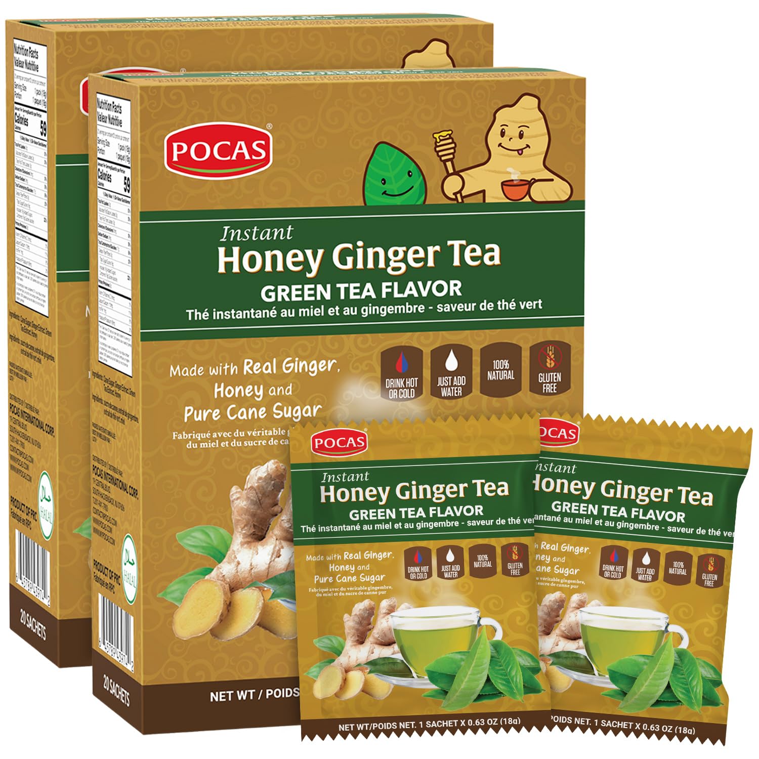 honey ginger green tea benefits