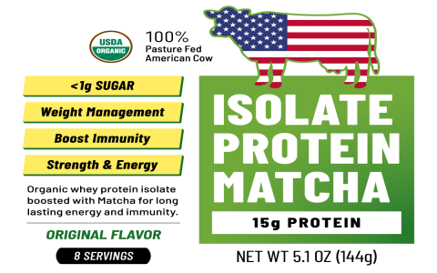 matcha green tea protein powder