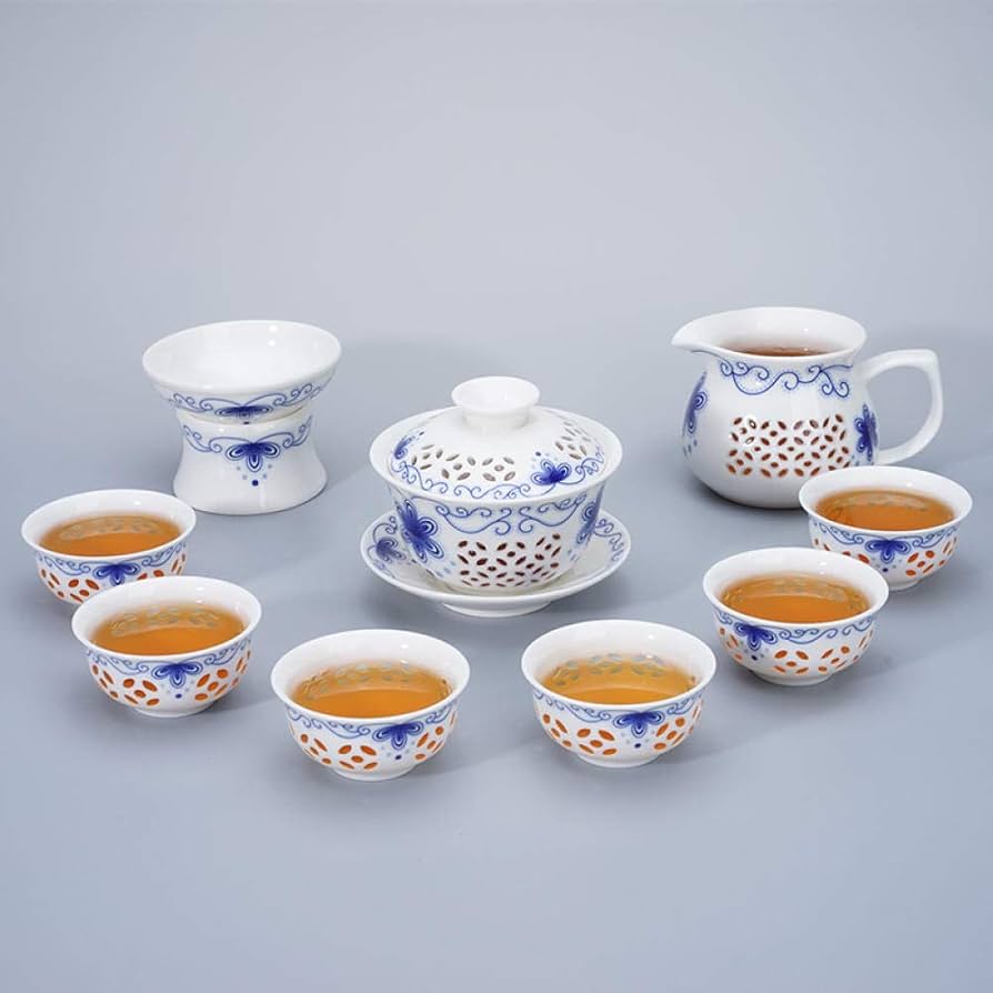 Shop Exquisite Blue Tea Sets: Porcelain, Ceramic & More