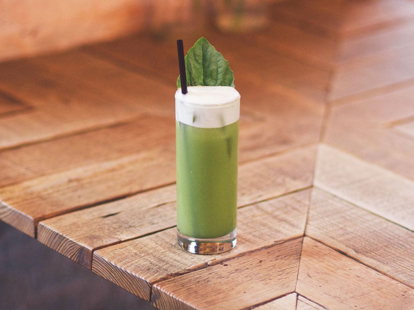 matcha green tea cocktail