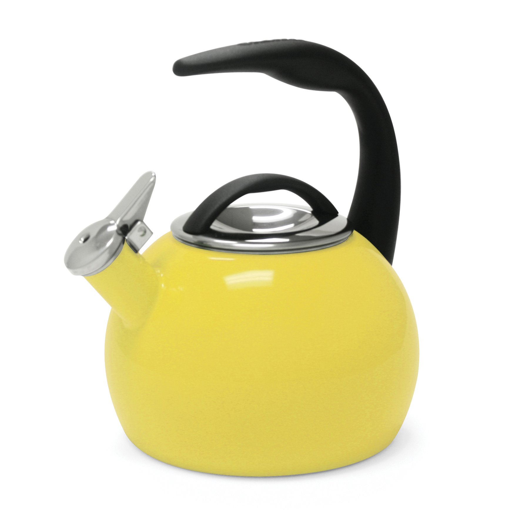 chantal yellow tea kettle