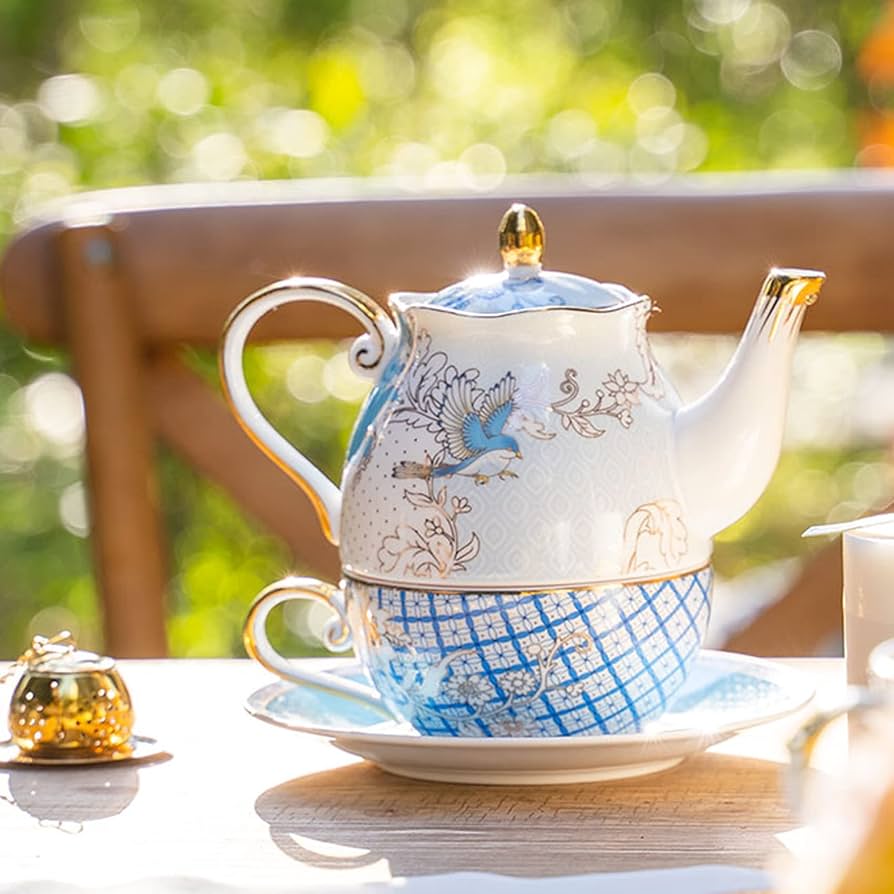 Elegant Tea Set for One: Perfect Teapot and Cup Sets for Solo Sipping