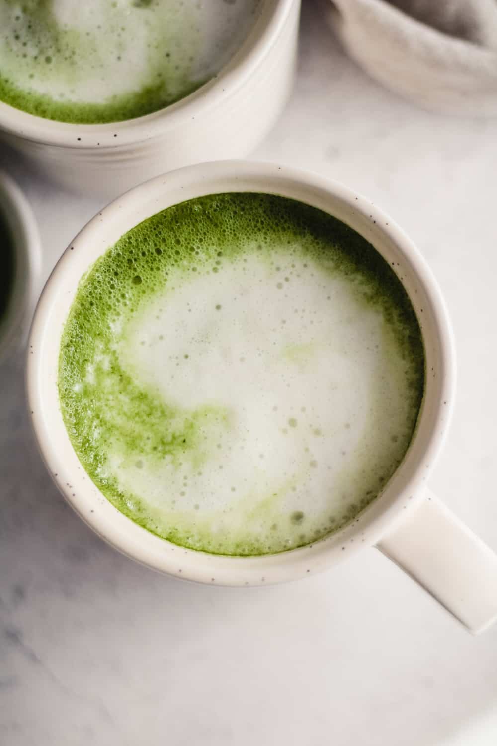 vanilla matcha green tea latte