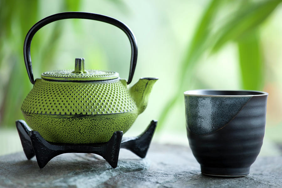 green tea pot