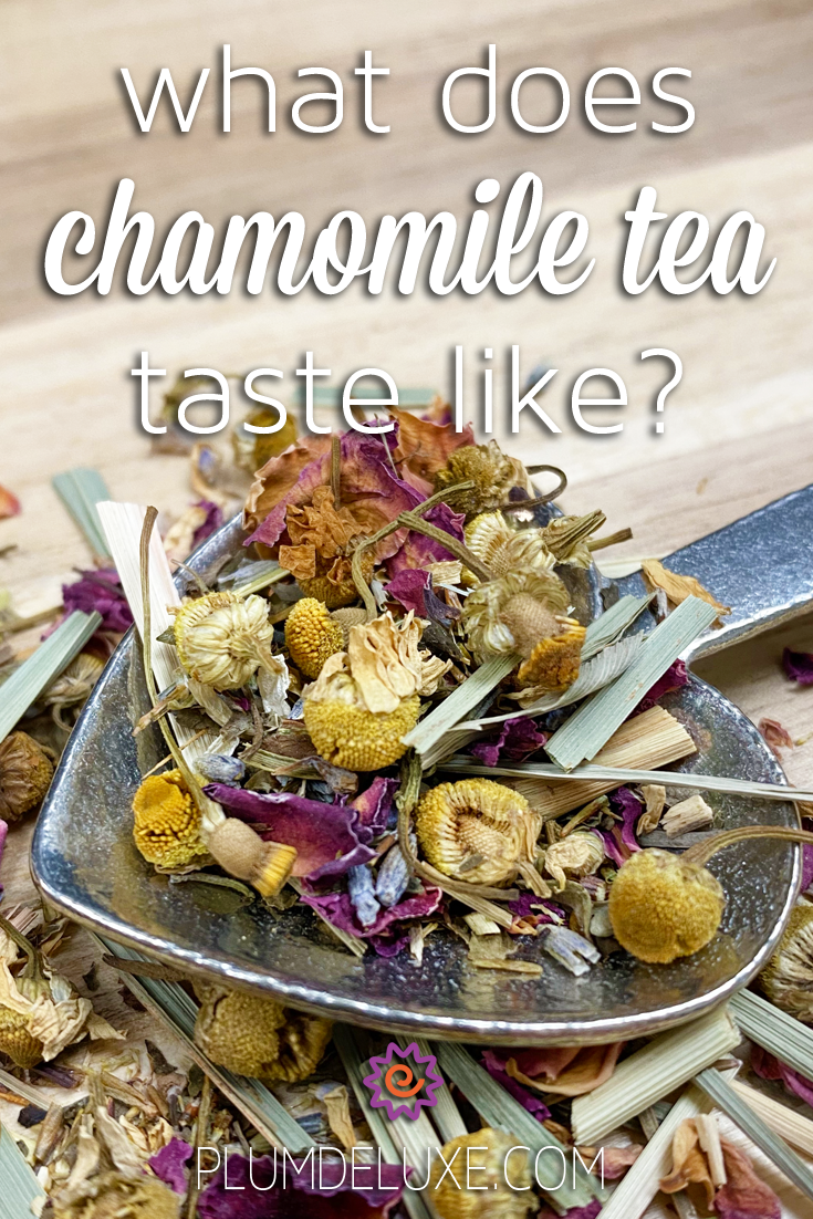 what does chamomile tea taste like