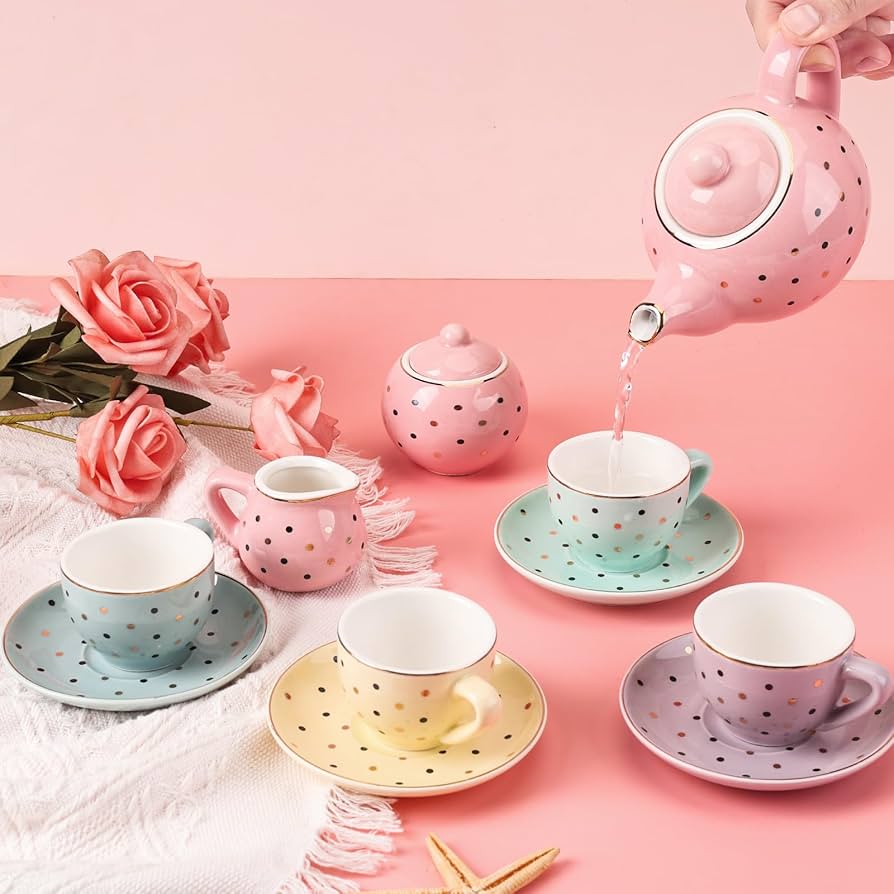 Best Childrens China Tea Set for Tea Parties and Pretend Play