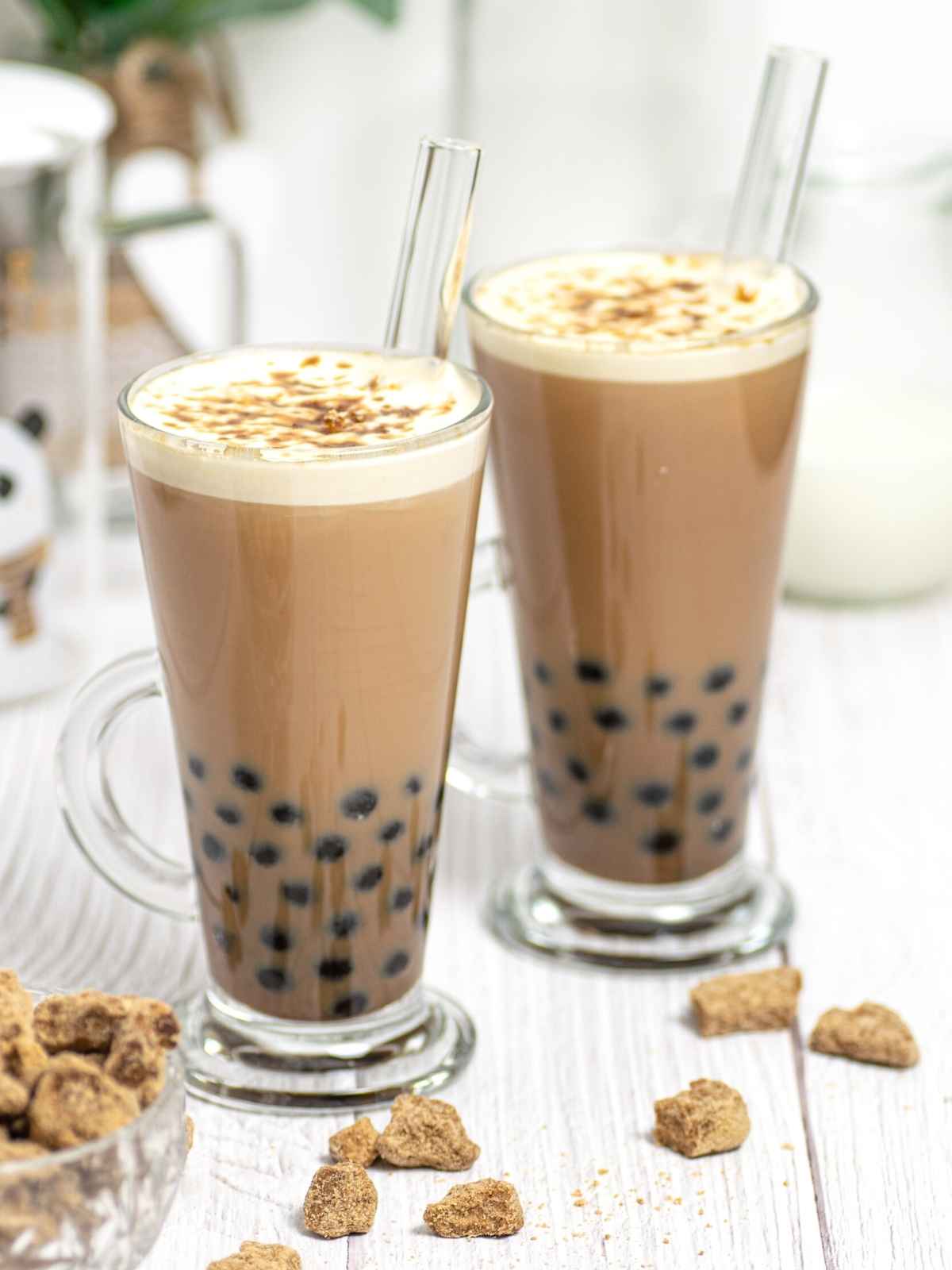 okinawa roasted milk tea