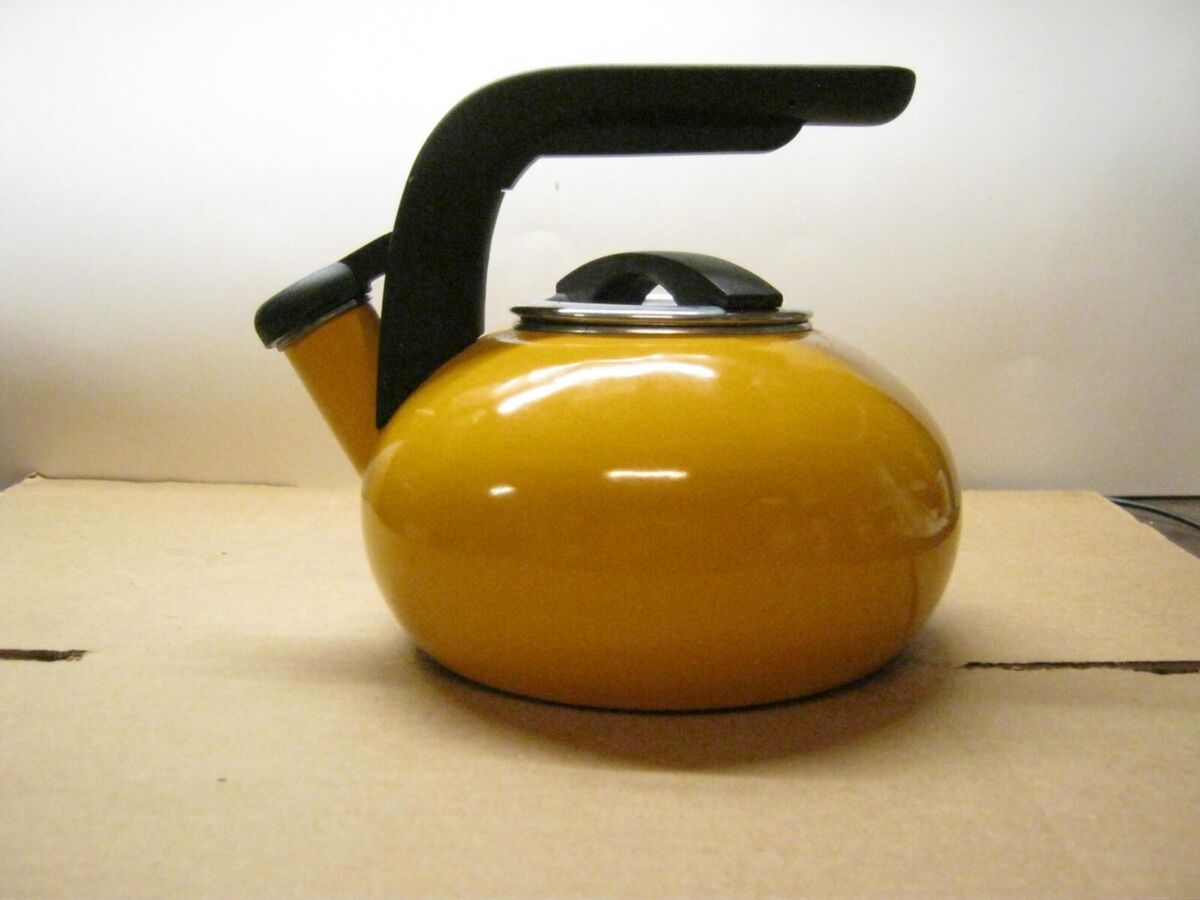 kitchenaid tea kettle yellow