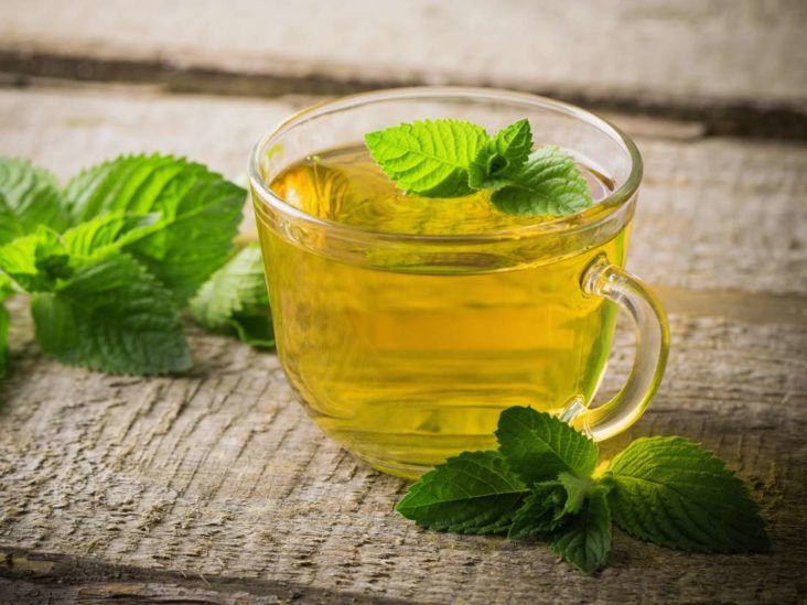 peppermint green tea