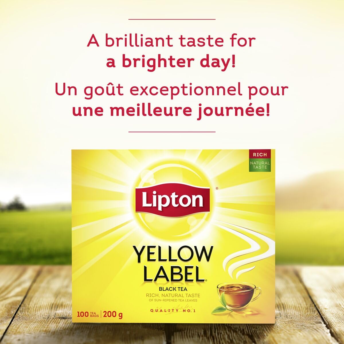 lipton yellow label tea benefits
