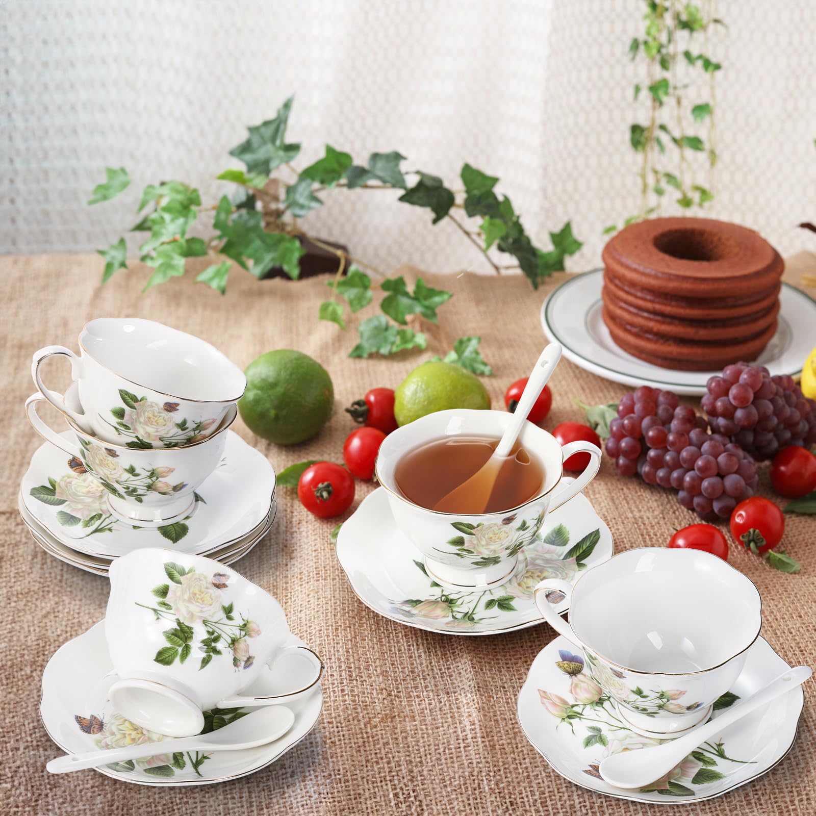 Shop Premium Tea Cups and Saucers - Perfect for Tea Lovers