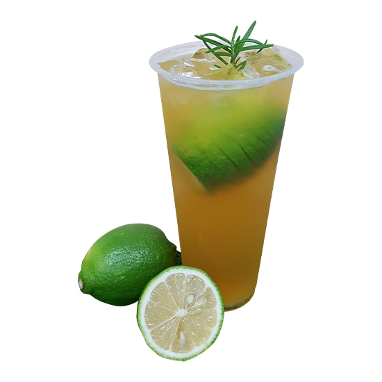 lemon green tea drink