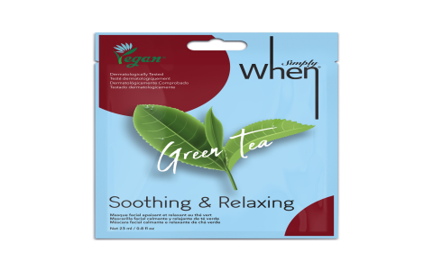 green tea mask