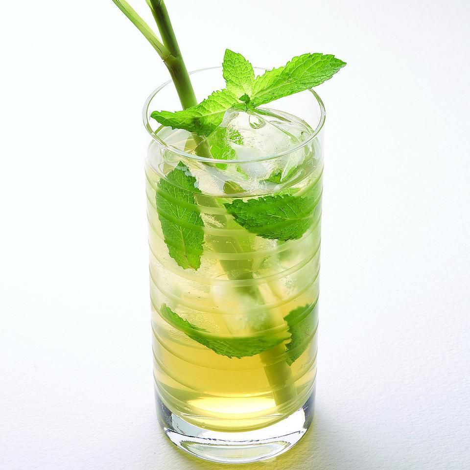mint green tea