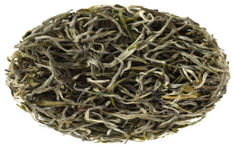white tea leaves
