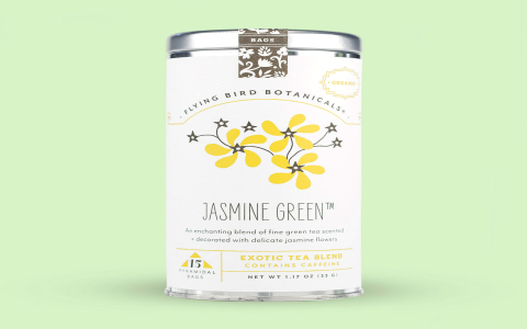 green tea scented