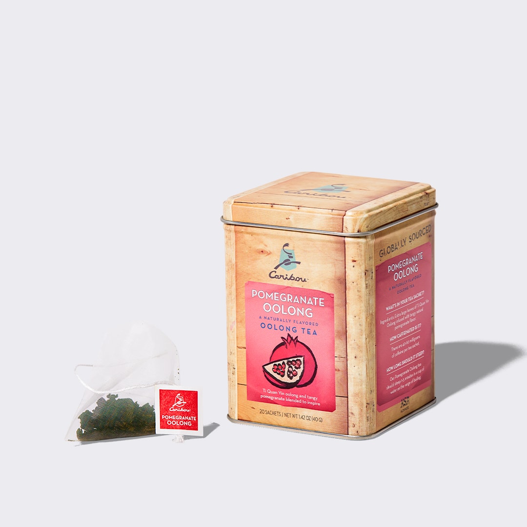 pomegranate oolong tea sachets