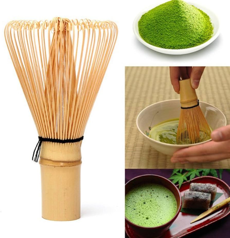 matcha green tea bamboo whisk