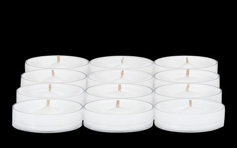 white tea candles