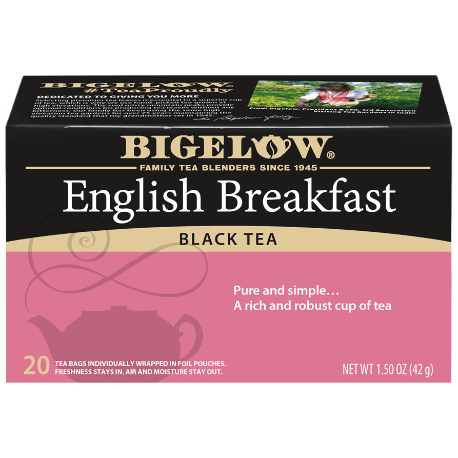 Bigelow English Breakfast Black Tea: 120 Count Smooth Classic