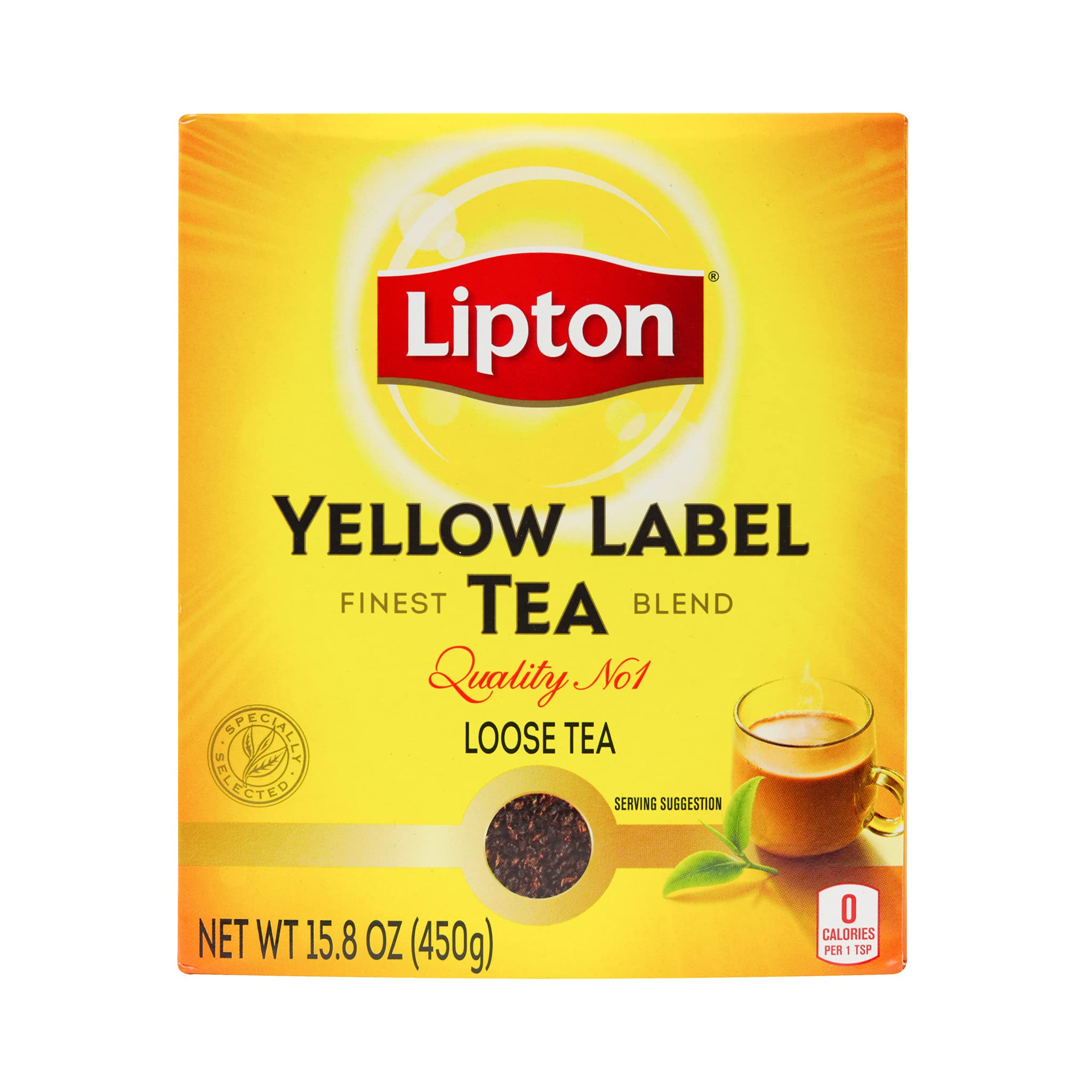 yellow label lipton tea