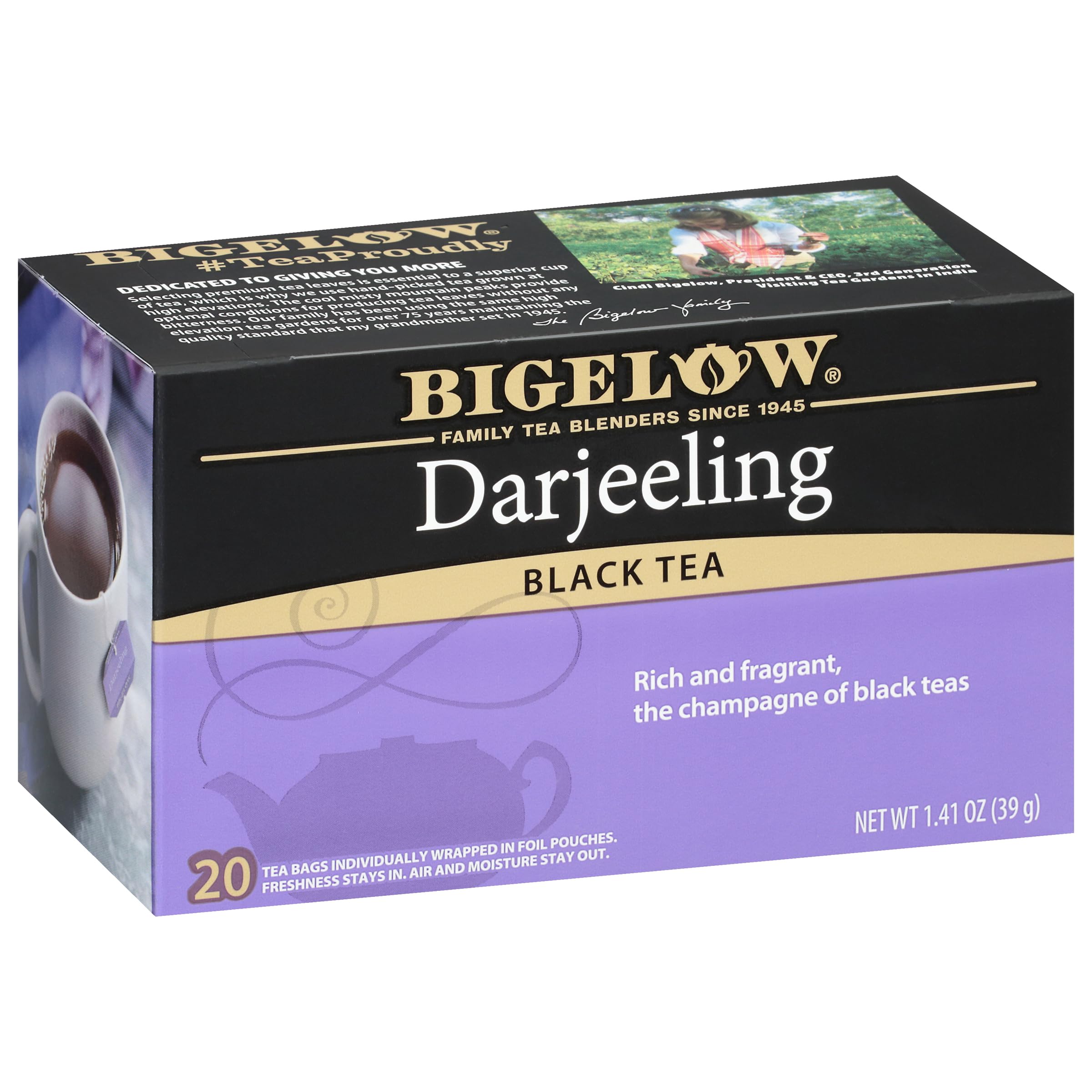 darjeeling black tea caffeine