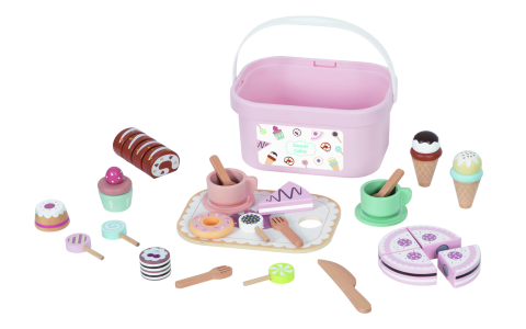 aldi wooden tea set