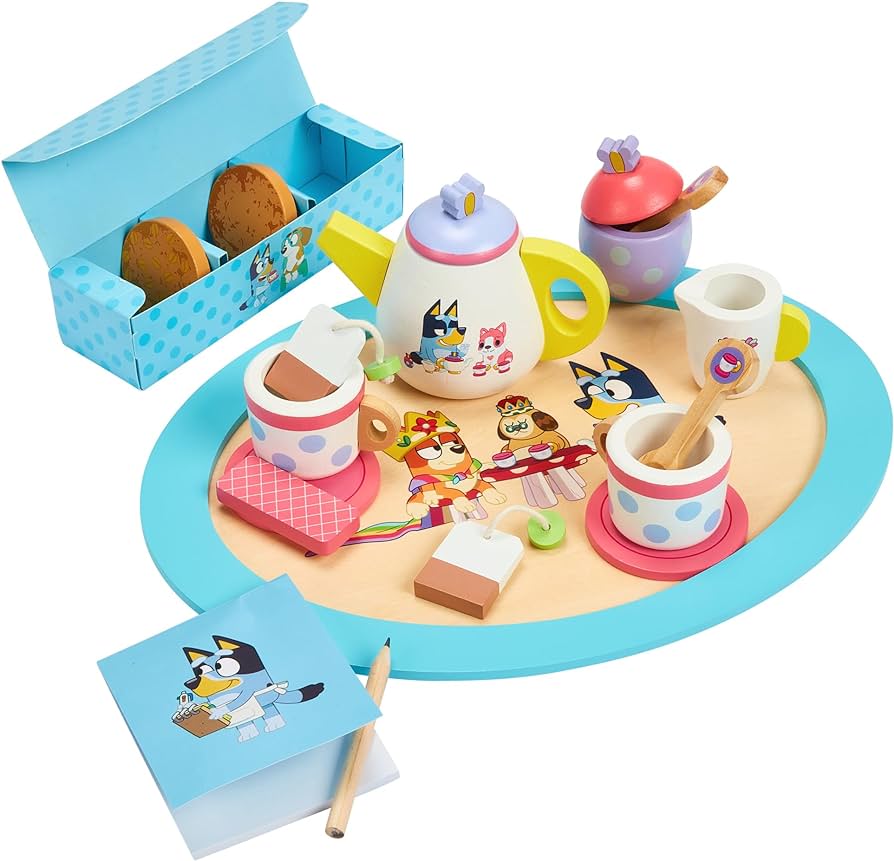 Shop the Adorable Bluey Tea Set – Bright Colors & Fun for Little Ones
