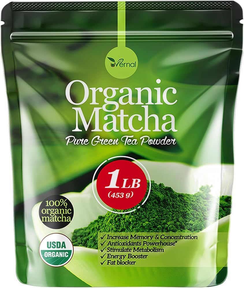 green tea powder