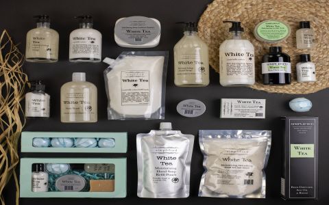 white tea and sage lotion