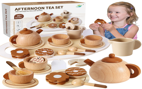 Kids Tea Party Time with Early Learning Centre Tea Set