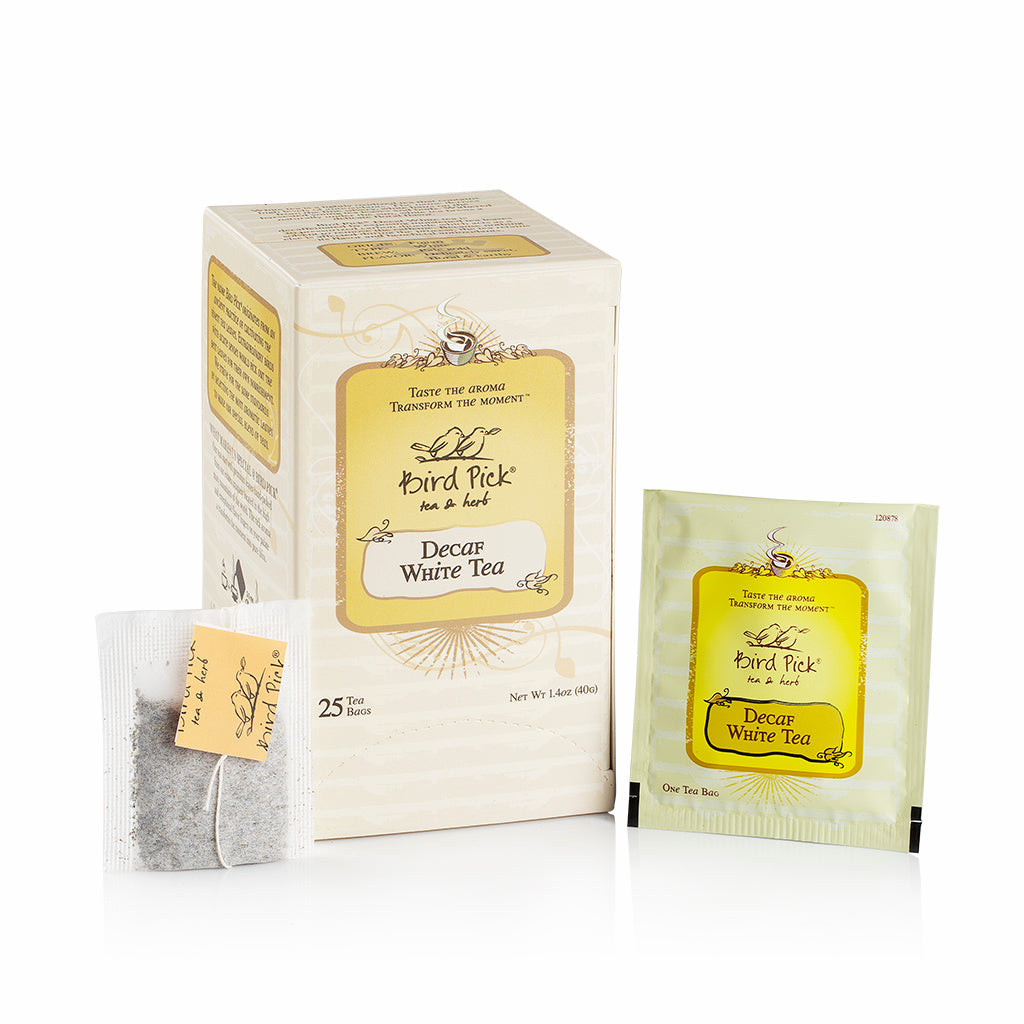 decaffeinated white tea