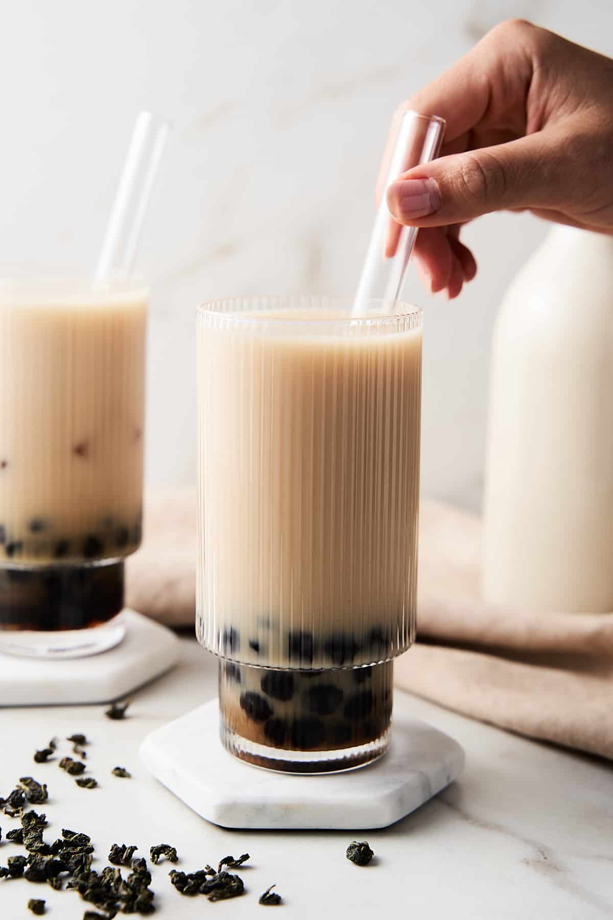 oolong tea milk tea