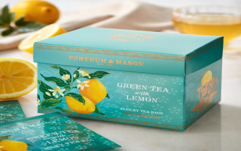 green tea with lemon