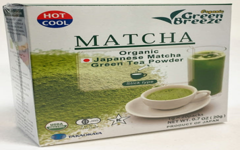 green tea powder
