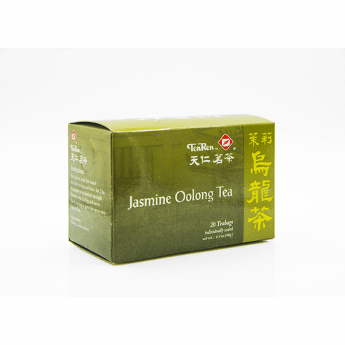 oolong and jasmine tea