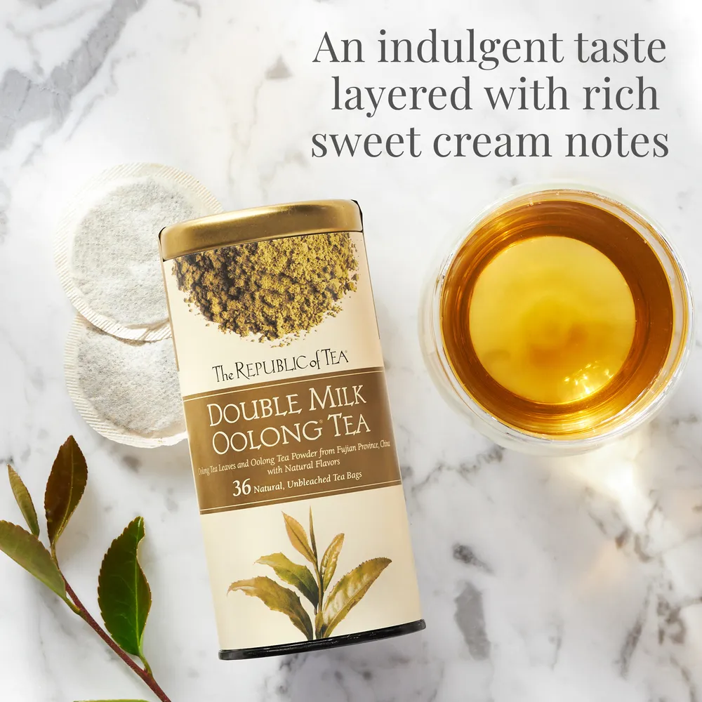 double milk oolong tea