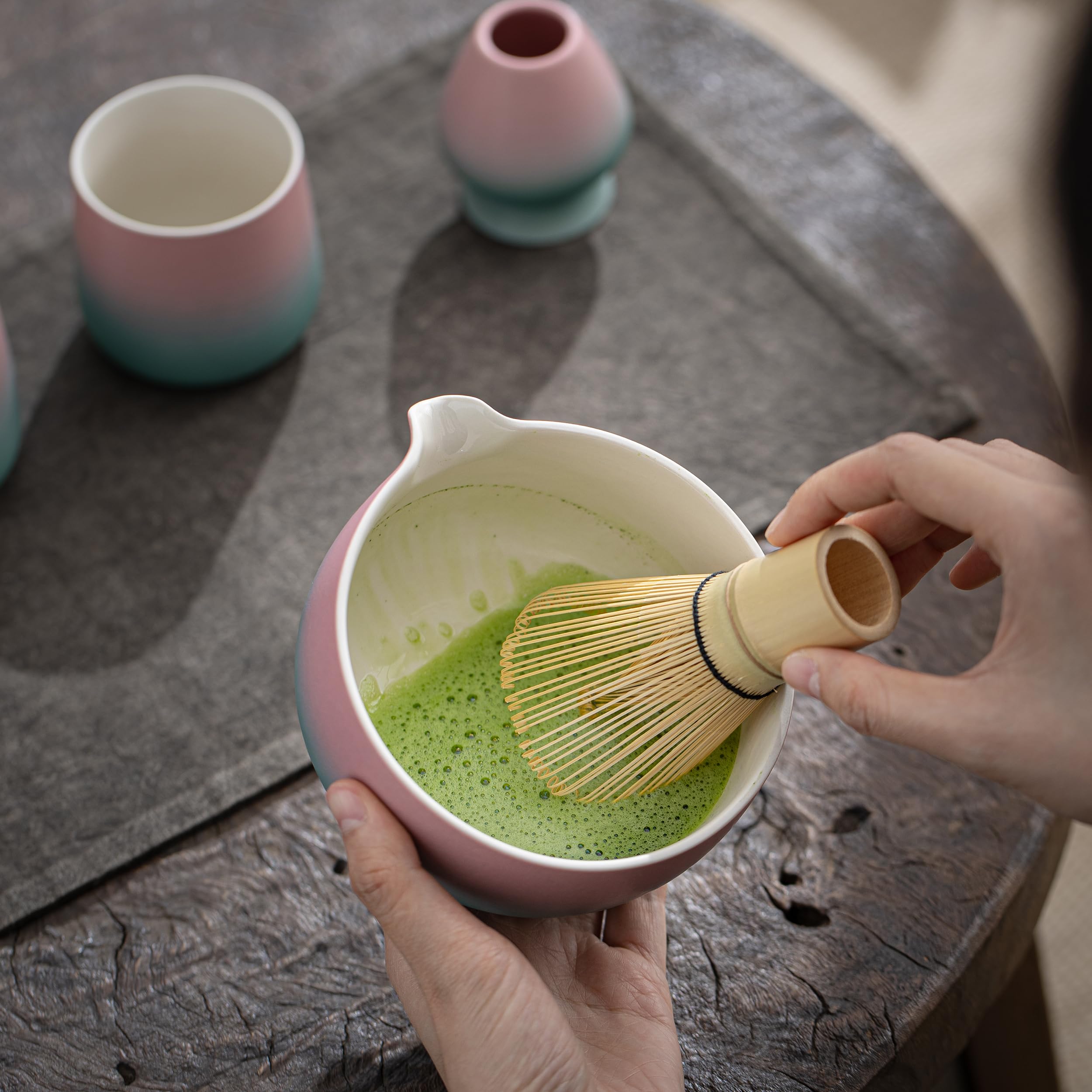 matcha green tea bowl