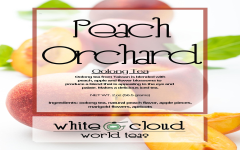 oolong tea peach