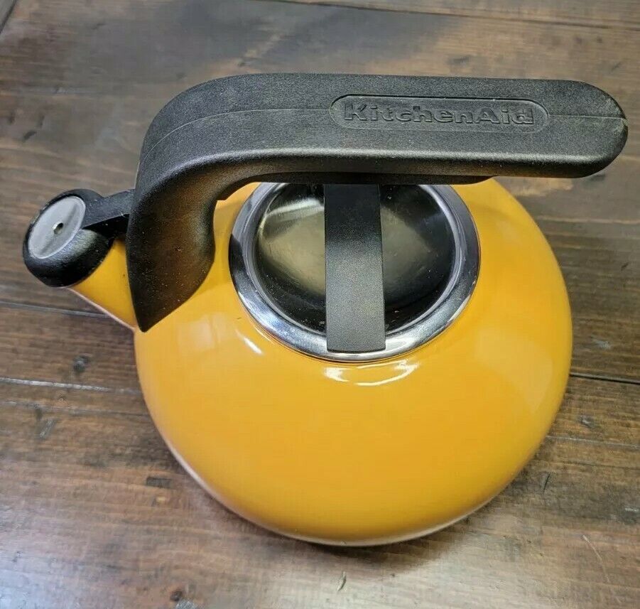 kitchenaid tea kettle yellow