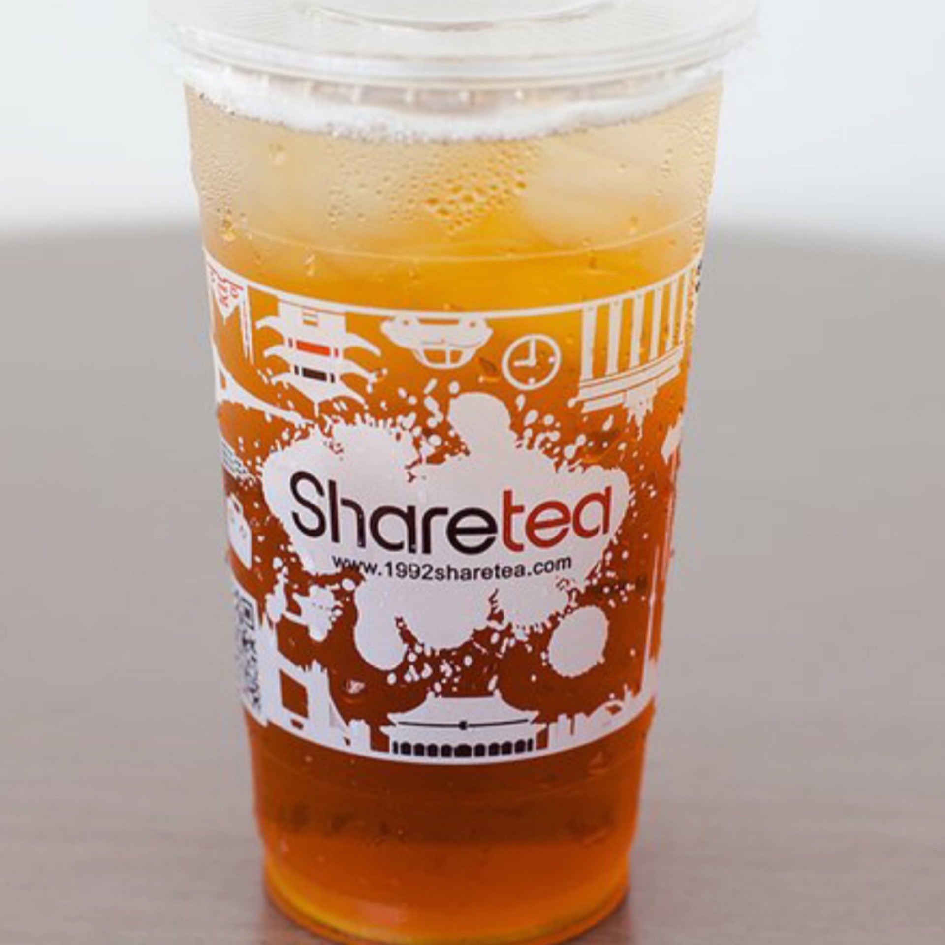 oolong tea and honey